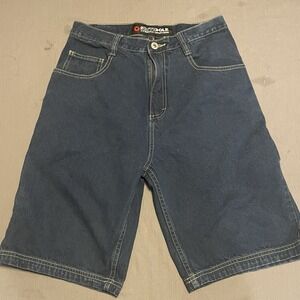 Vintage Y2k Southpole Carpenter Shorts Kids 16 Blue Jorts Denim Skater Grunge